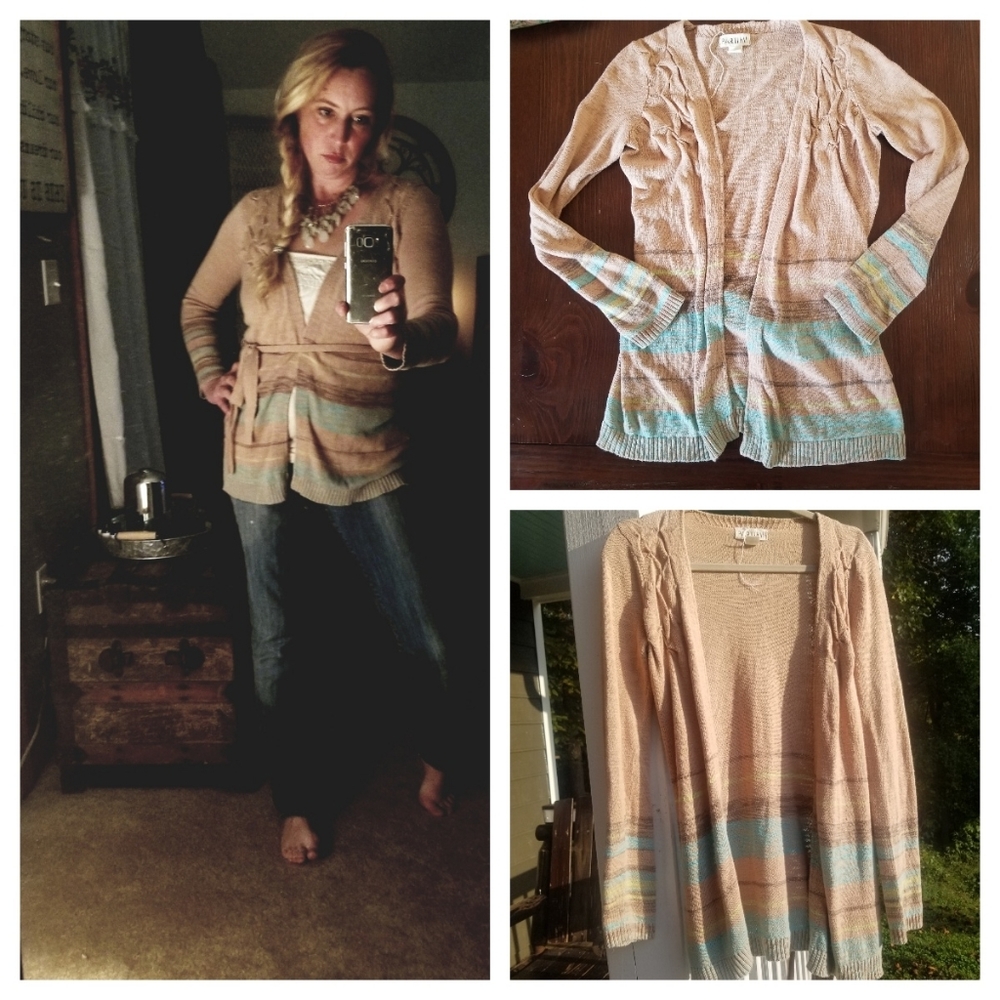 Partimi for Anthropologie Open Front Cardigan